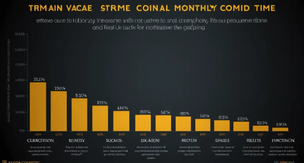A chart demonstrating the power of compound interest on retirement savings over 30 years.