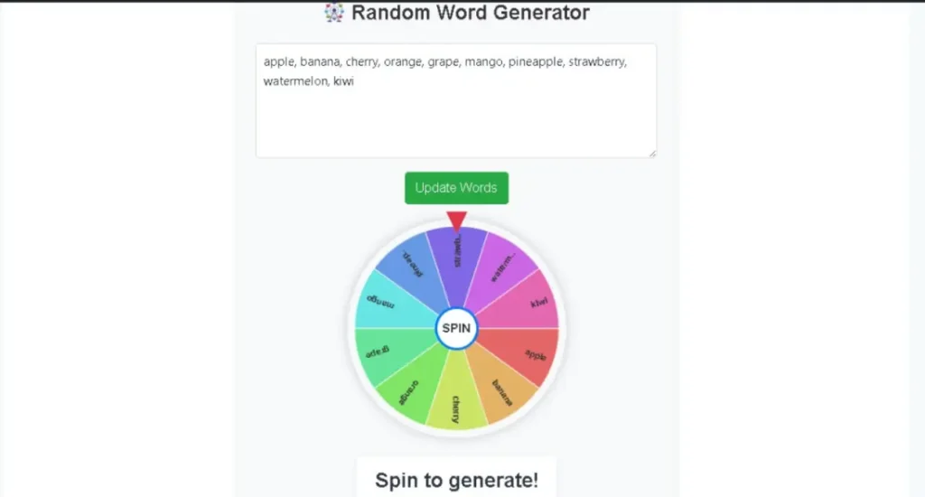 random-word-generator-wheel